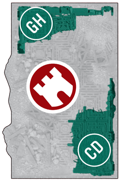 Ruin (GH/CD) footprint diagram